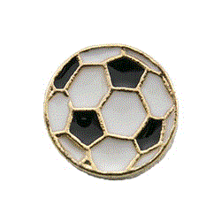 Soccer Ball Charm for Lockets