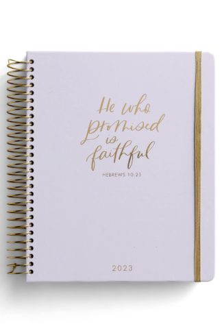 He Who Promised is Faithful - 2023 Premium Devotional Planner