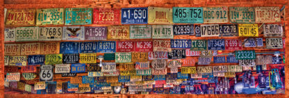 License to Drive - 500pc Panoramic Jigsaw Puzzle By Sunsout