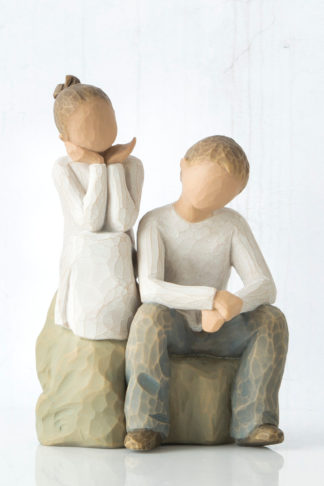 Brother and Sister Willow Tree - Susan Lordi