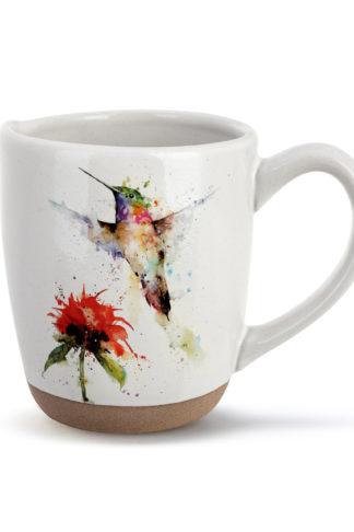 PeeWee Collection - Red Flower Mug