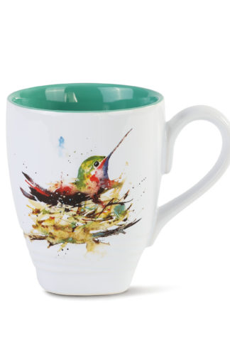 Hummingbird in Nest Mug Dean Crouser
