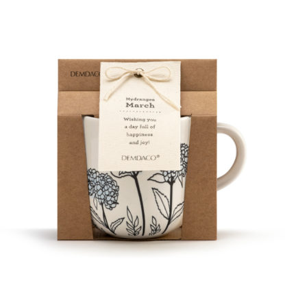 March Birth Flower Mug - Demdaco