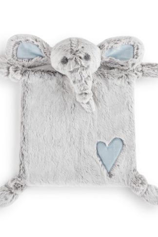 Luxurious Elephant Blankie - Blue