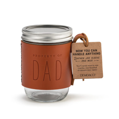Dad Leather Sleeve Mug