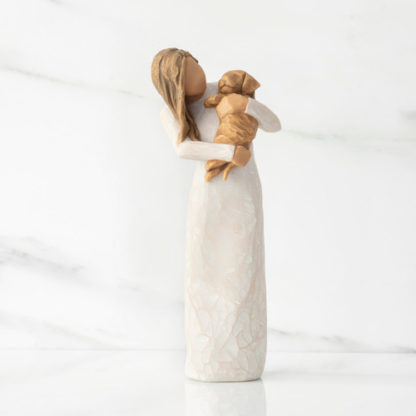 Adorable You (Golden Dog) Willow Tree - Susan Lordi