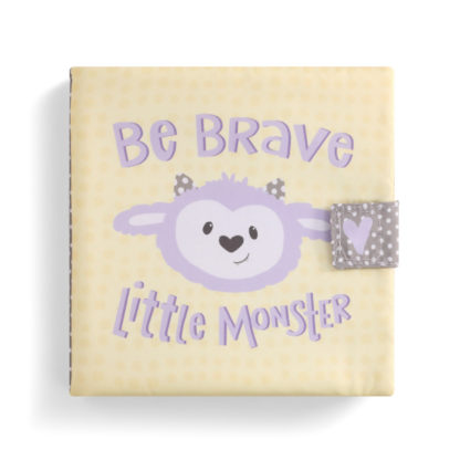 Be Brave Little Monster Soft Book Demdaco