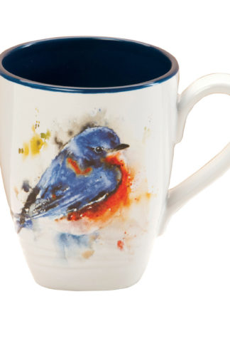 Bluebird Mug by Dean Crouser