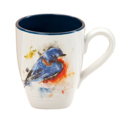 Bluebird Mug by Dean Crouser