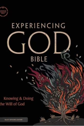 CSB Experiencing God Bible--genuine leather, black