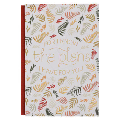 The Plans Fall Leaf Quarter-bound Journal - Jeremiah 29:11
