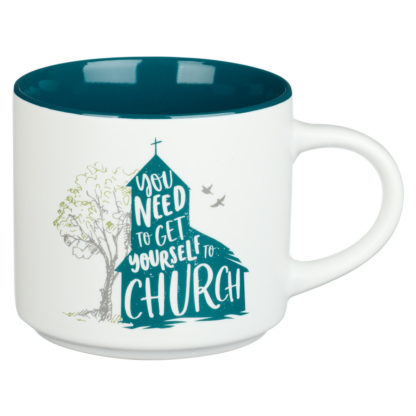 Get Yourself to Church Ceramic Coffee Mug
