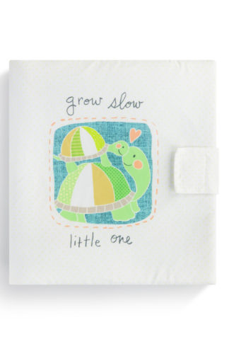 Grow Slow Little One Turtle Book Demdaco