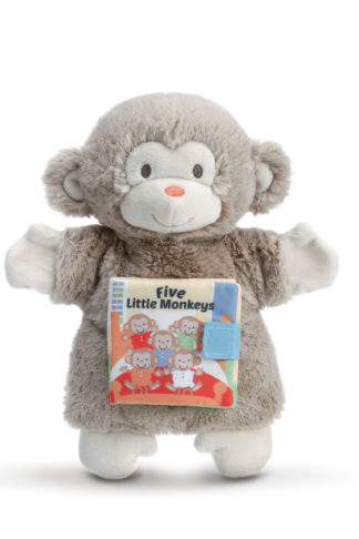 Five Little Monkeys Puppet Book Demdaco