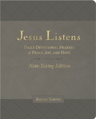 Jesus Calling Note Taking Edition Gray With Full Scriptures