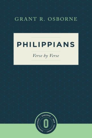9781683590125 Philippians Verse By Verse