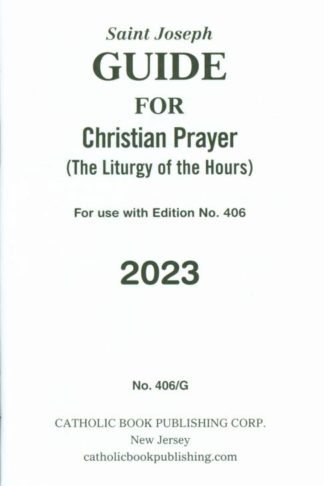 9781958237021 2023 Saint Joseph Guide For Christian Prayer