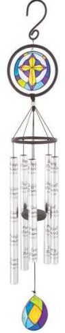 096069603757 Family Stained Glass Sonnet Wind Chime