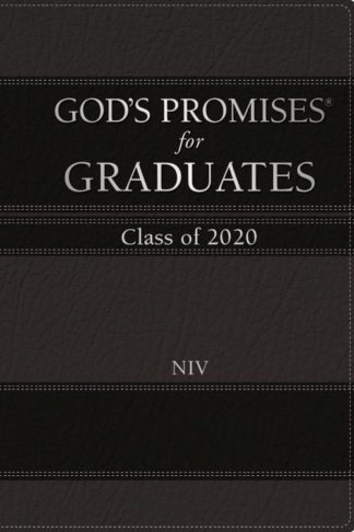9781400215492 Gods Promises For Graduates Class Of 2020 Black NIV