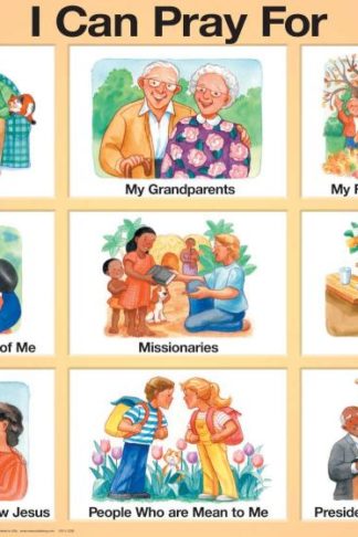 9789901980512 I Can Pray For Wall Chart Laminated
