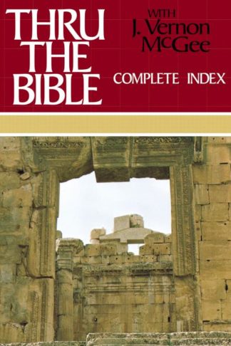 9780785212539 Thru The Bible Complete Index