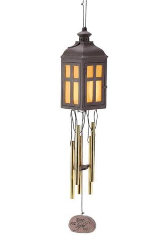 603799565325 LED Keep The Light On Windchime