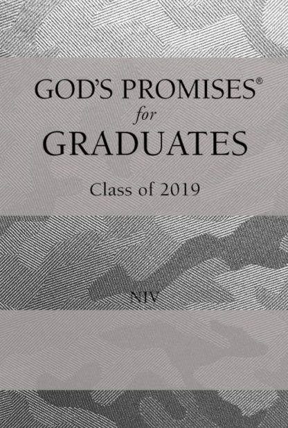 9781400209682 Gods Promises For Graduates: Class Of 2019 Silver Camouflage NIV
