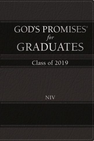9781400209736 Gods Promises For Graduates Class Of 2019 Black NIV