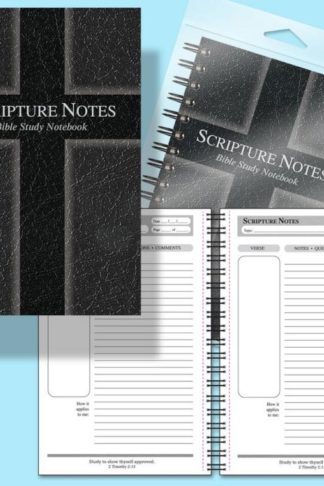 0634989819010 Scripture Notes Bible Study Notebook