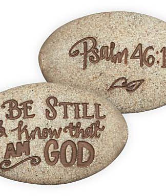798890171237 Psalm 46:10 Psalm Stone
