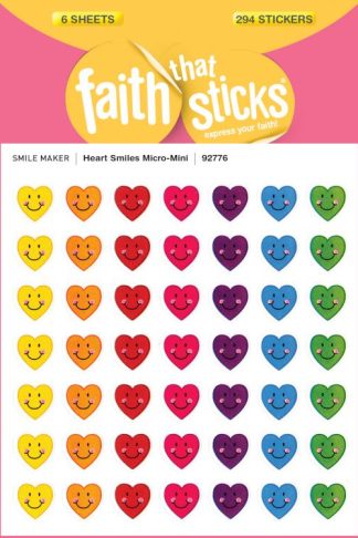 9781414392776 Heart Smiles Micro Mini Stickers