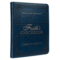 9781432112202 One-Minute Devotions Faith's Checkbook