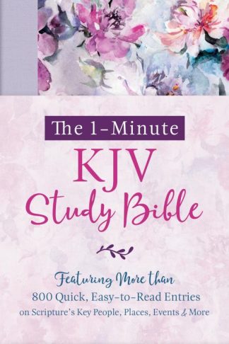 9781636092874 1 Minute Study Bible