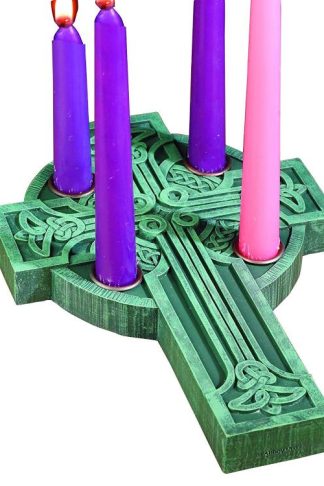 095177575093 Celtic Cross Advent Candholder