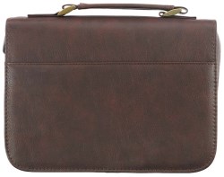 1220000136366 Classic Bible Cover Be Strong and Courageous Joshua 1:9 Faux Leather