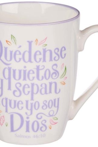 1220000137455 Ceramic Mug Quedense Quietos y Sepan Salmos 46:10