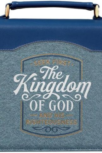 1220000321267 Vegan Leather Fashion Bible Cover Carry Case for Women: Seek First the Kingdom o