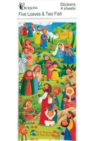 603799245340 5 Loaves And Two Fish Sticker Sheets