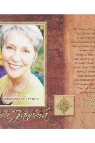 603799315012 Memories Of Grandma Photo Mat