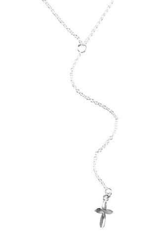 603799329262 Gracefully Yours Y With Swirl Tapered Cross Drop