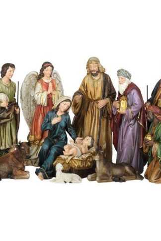 603799332620 Nativity Figures With Removable Baby