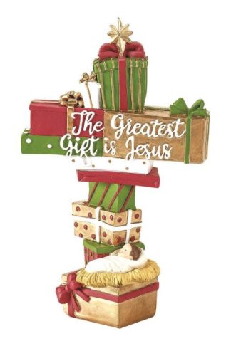 603799348300 Greatest Gift Is Jesus Table Top