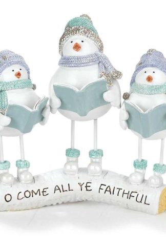 603799552905 O Come All Ye Faithful 3 Birds (Figurine)