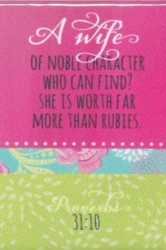 603799555104 Wife Of Noble Character Tile (Magnet)