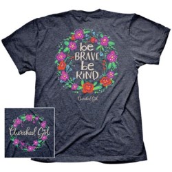 612978549537 Cherished Girl Be Kind Floral (Large T-Shirt)
