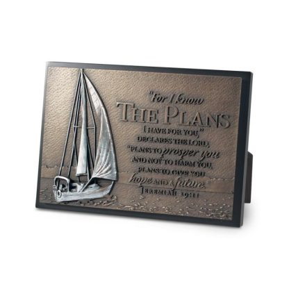 667665207610 Sailboat Sculpture (Plaque)