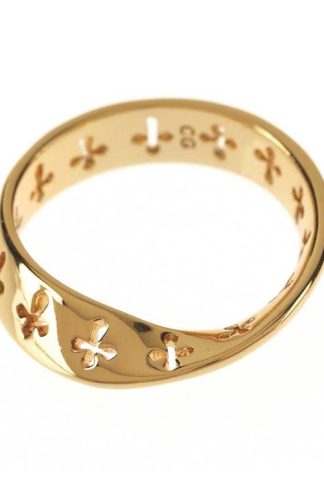 714611177180 InspiRing Wide Mobius Cutout Cross (Size 6 Ring)