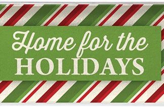 736655033918 Home For The Holidays Glass (Magnet)