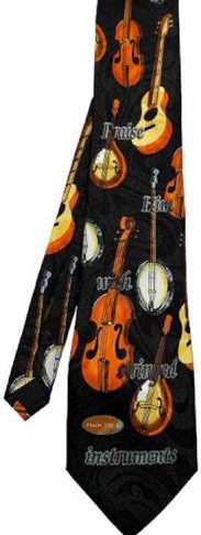 788200813872 Praise Him With Stringed Instruments Tie