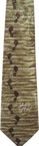 788200814923 He Carries Me Tie